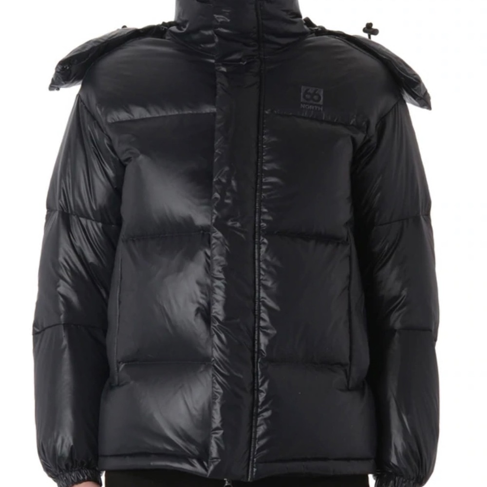 66 North Dynja coat worn a few times like new size XXS fits like S/M